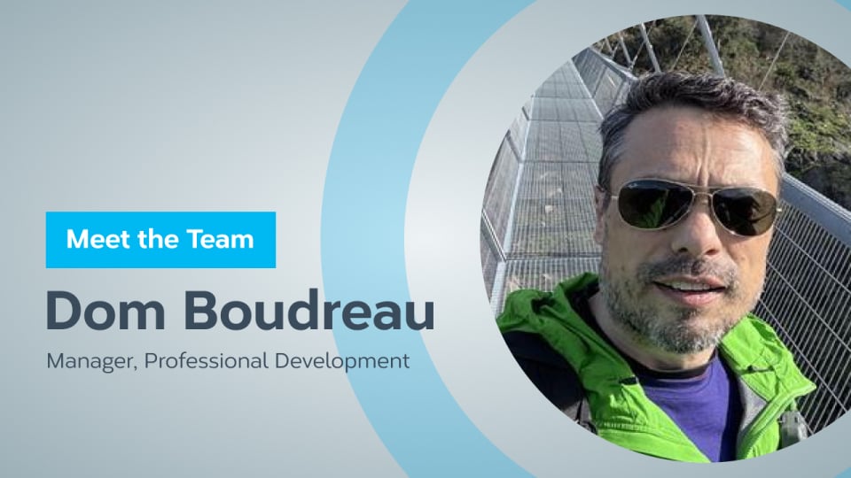Staff Profile: Dom Boudreau