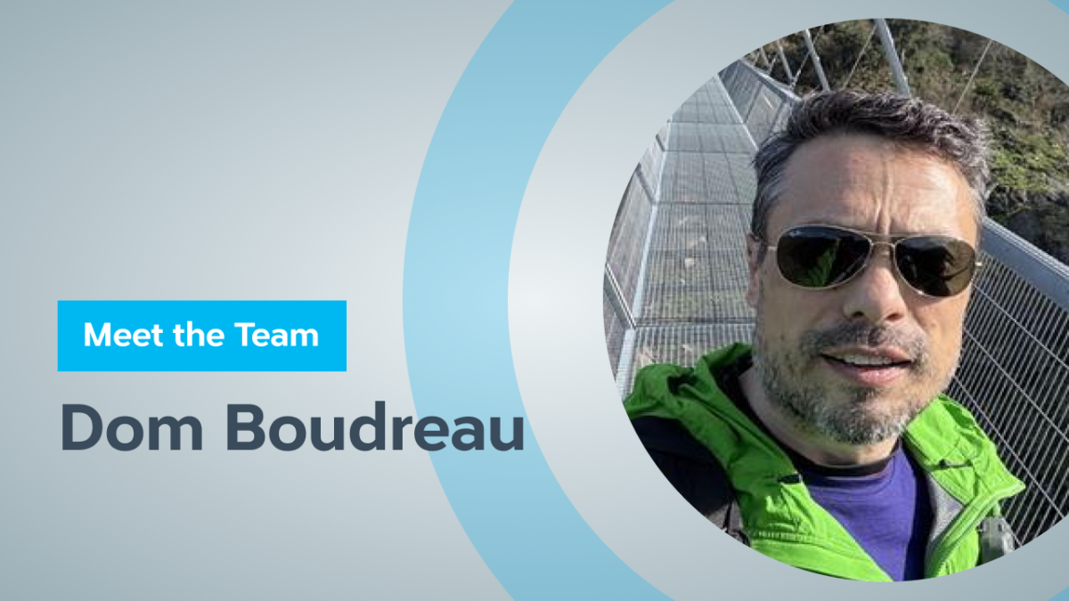 Staff Profile: Dom Boudreau
